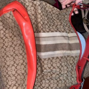 Red Coach Purse